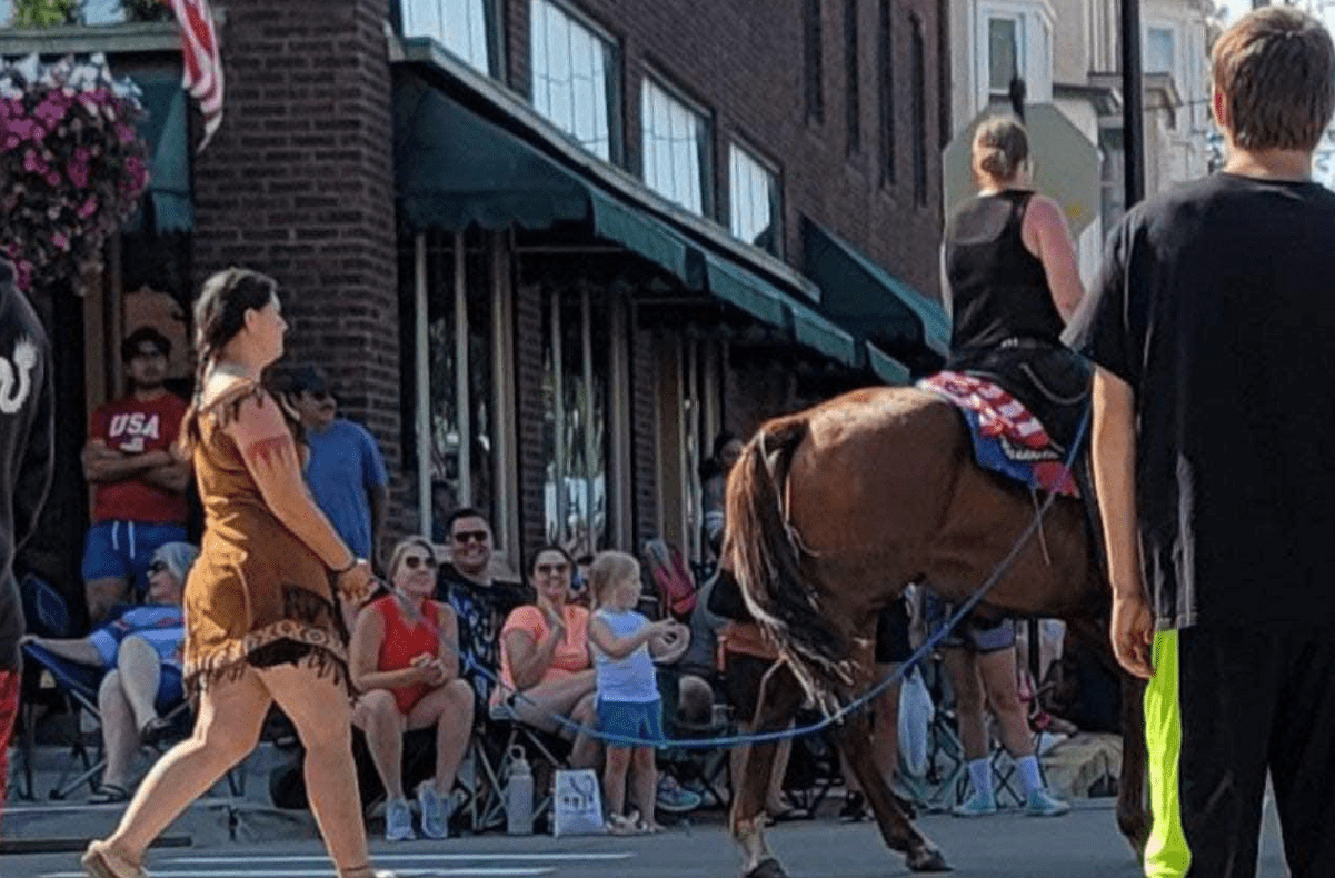 We recently became aware of a deeply unsettling portrayal that took place during the Fourth of July parade in Muscatine, Iowa. It is with heavy hearts that we express our profound disappointment and concern over the misrepresentation and distortion of the tragic story of Matoaka, also known as Pocahontas, who was a young Powhatan woman. She endured immeasurable pain and suffering at the hands of colonizers, and her story is one of the first documented cases of missing and murdered indigenous women.